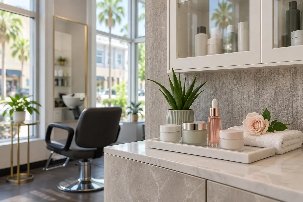 Kalahari Rose skin care sold at M/C Salon & Spa in Sarasota